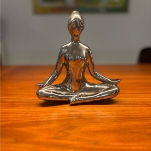 Silver Meditation Sculpture NEW